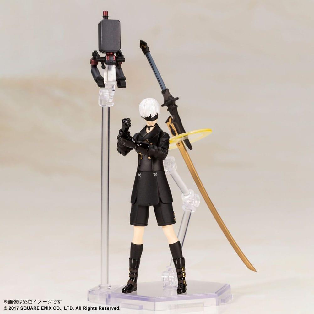 Square Enix 2B 9S Model Kit Nier Automata Nendo Addicts   Square Enix 2B 9S Model Kit Nier Automata 2 