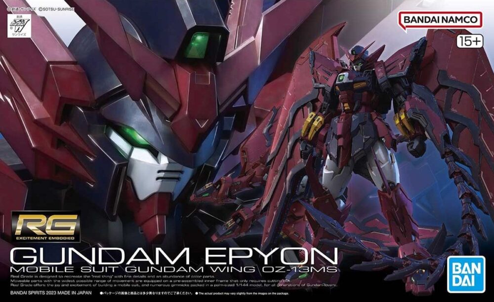 Nendo Addicts - Bandai - Gundam Wing Epyon Rg
